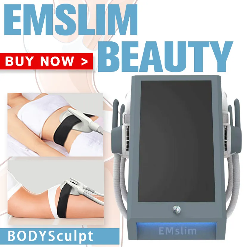 Nouvelle technologie RF EM Slim Body Contour Façonner l'équipement de beauté Electromagnétique Muscle Machine Machine de beauté