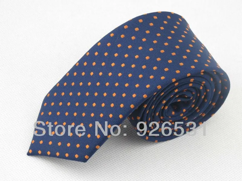 Bow Ties Man krawat/poliestr/moda styl/granat/The Orange Dot Design/The Han Edition wąskie krawat