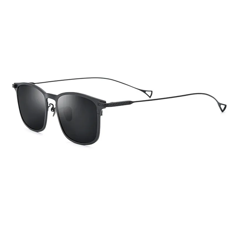 Hombres Polarizados Gafas de sol de acero inoxidable 4 Colors UV400 Gafas de pesca para hombres 220513