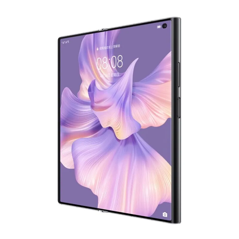 Oryginalny Huawei Mate XS2 4G LTE Telefon komórkowy Składany 12 GB RAM 512 GB ROM Snapdragon 888 50.0MP NFC Harmonyos 7.8 "Złożony ekran Pedentowy Identyfikator odcisku palca Smart Cell Telefon