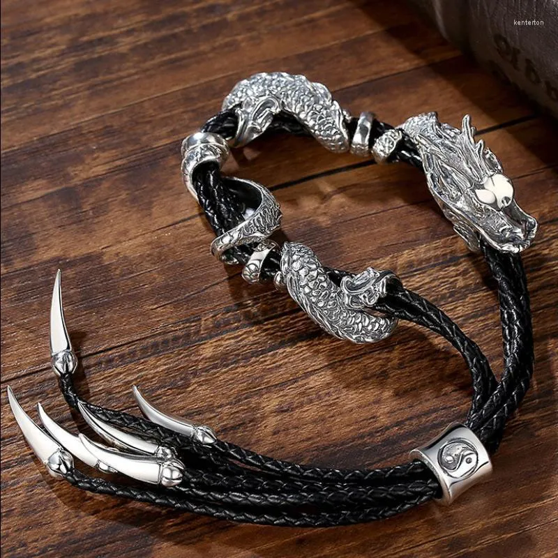Men's Sterling Silver Byzantine Chain Dragon Bracelet - Jewelry1000.com | Mens  bracelet silver, Silver, Sterling silver mens