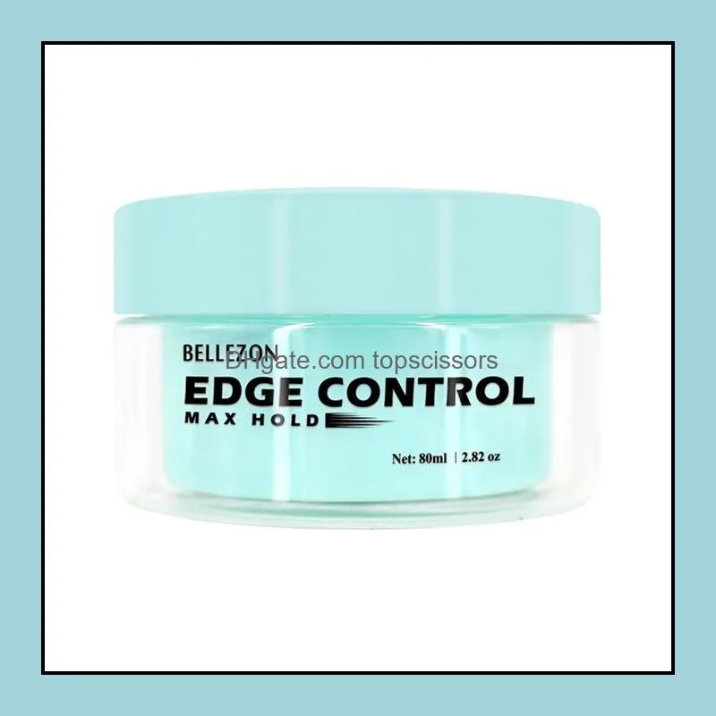 Unisex Hair Oil Wax Cream Pomade Edge Control Hair Styling Cream Broken Hair Finishing Anti-Frizz Fixative Gel