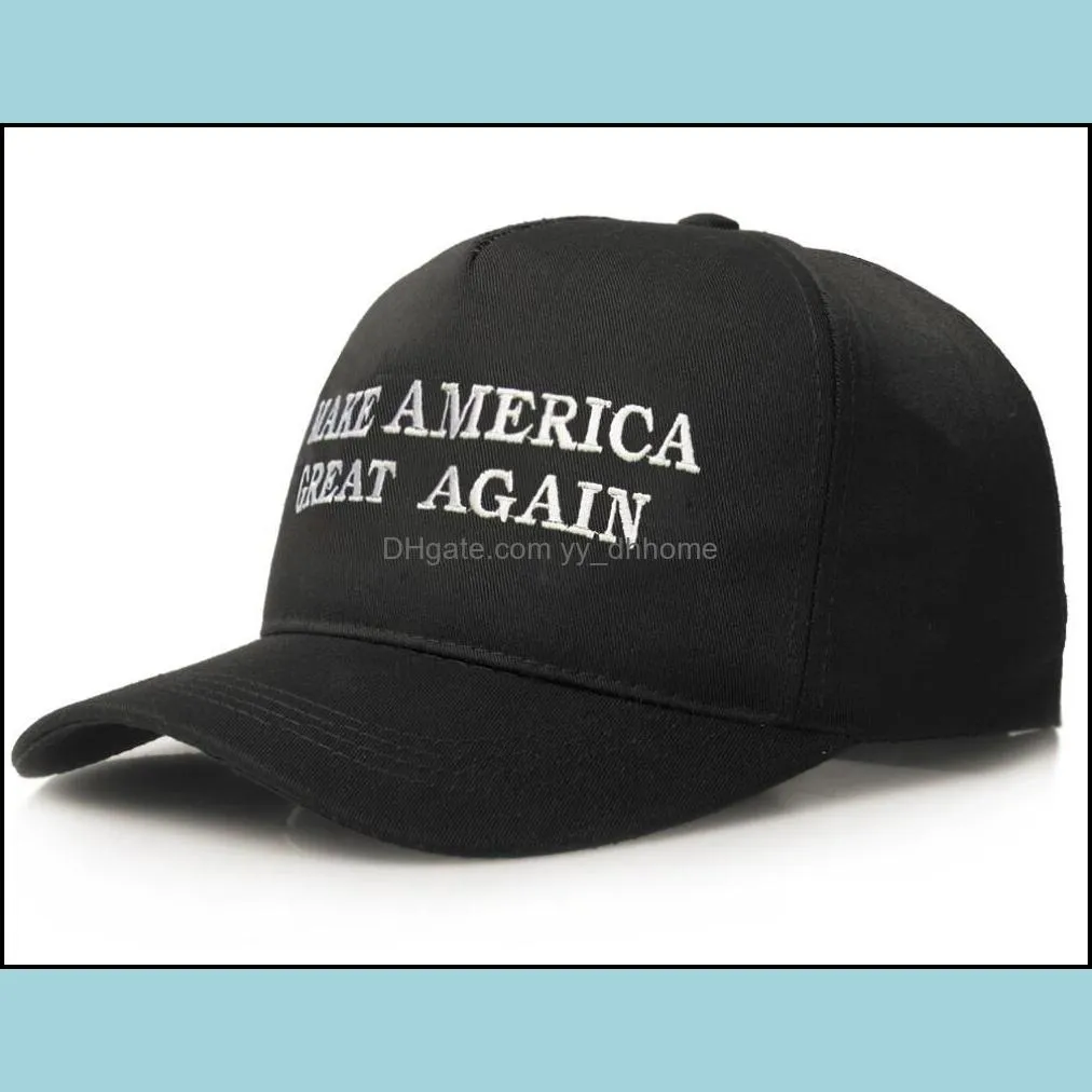 Make America Great Again Letter Hat Donald Trump Republican Snapback Sports Hats Baseball Caps USA Flag Mens Womens Fashion Cap High