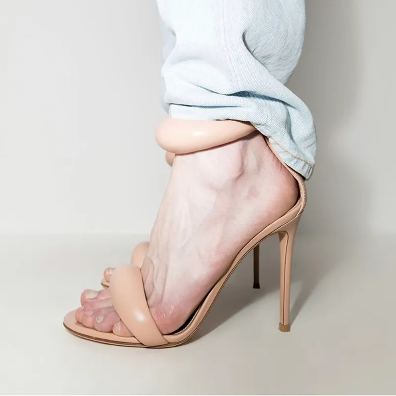 Neueste Stiletto-Sandalen für Damen, Luxus-Designer, Zip Rome, hochhackige Abendschuhe, Top-Qualität aus echtem Leder, sexy, modisch und bequem