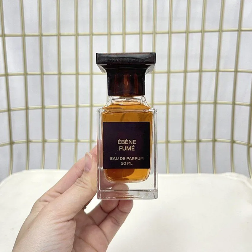 High -end merk Parfum Ebene Fume 3,4 oz 100 ml unisex 50 ml geur Eau de parfum spray lederen houtachtige langdurige geur gratis levering