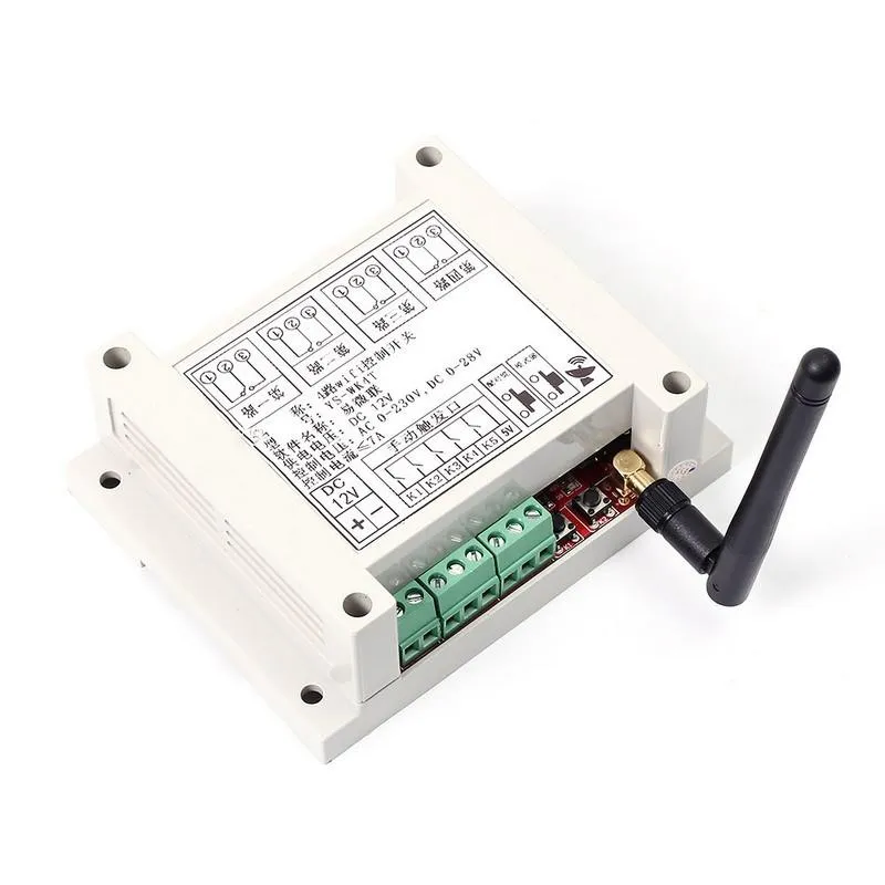 Circuiti Integrati DC 9 38V Wifi Relè Switch Modulo Relè Di Rete