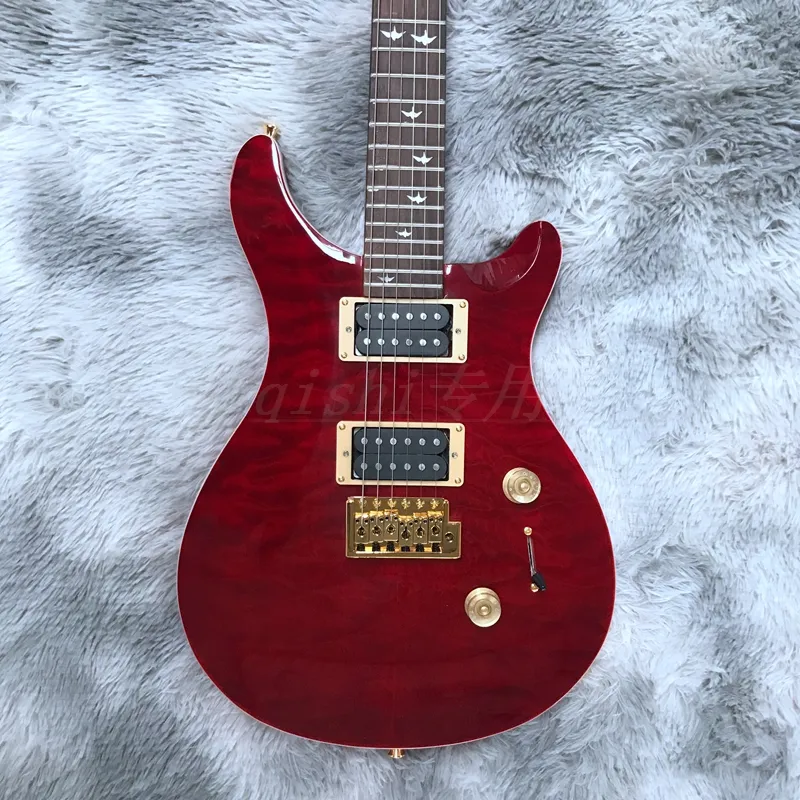 Cool Electric Guitar Rose Wood Fingerboard Mahogany Wood Body Made Beautiful and Prachtige Hoge Kwaliteit 24 Fret
