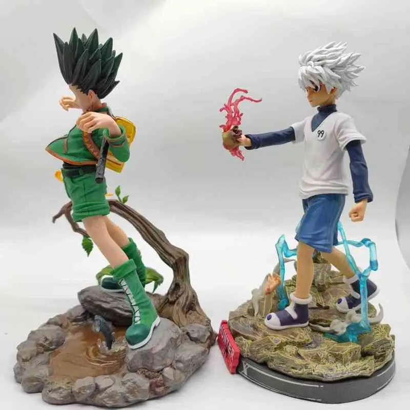 HUNTER x HUNTER フィギュアセット ゴン・キルア 一番くじ ハンターハンター C賞 ゴン D賞 キルア フィギュア