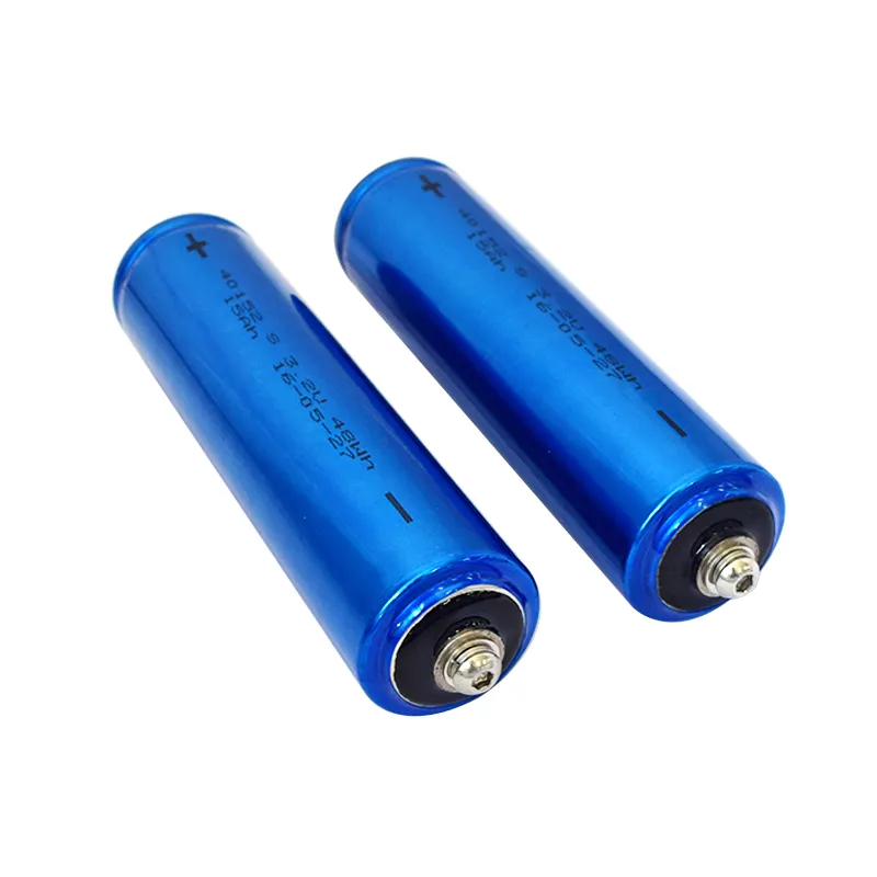 Batteria cilindrica ad alta velocità 40152S 3.2V 15Ah Lifepo4 Batteria ricaricabile agli ioni di litio per sistema marino Automobile Sport Moto Auto EV