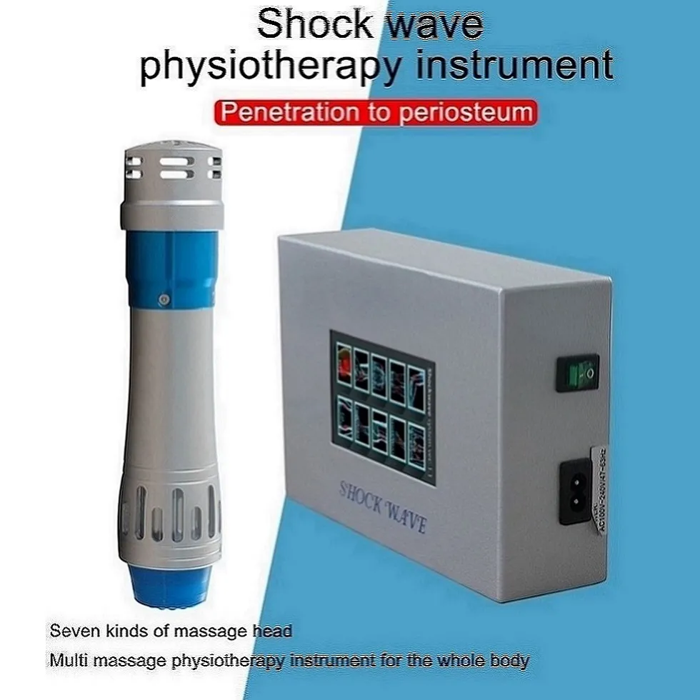 EMS Shockwave Therapy Machine Elektromagnetisch rooster Ballistische schokgolf Pijn Verlichting Reparatie ED Behandeling Medisch instrument Physioth