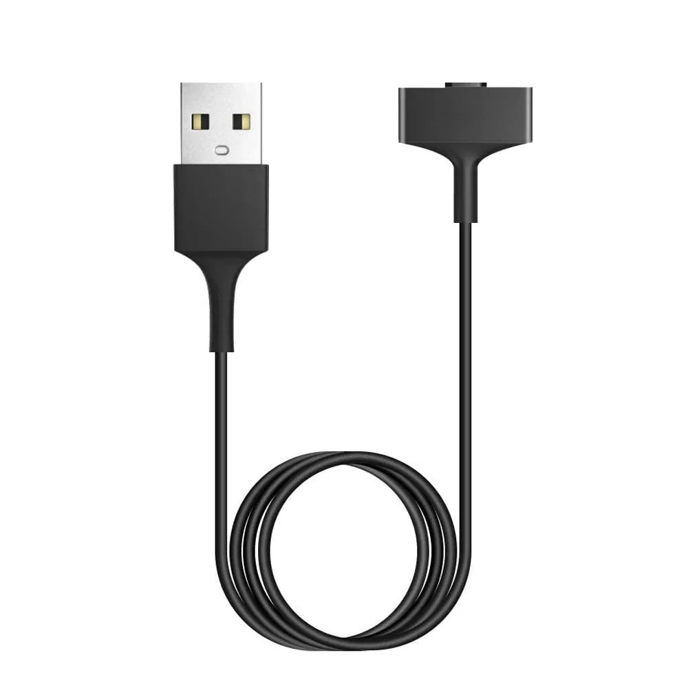 3.3ft ersättning USB laddare kabelkabeladapter för fitbit jonisk smart klocka