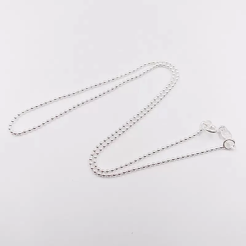 Autentica collana in argento sterling 925 Gargantilla Bear Chain De Plata Collane per donna uomo ragazza ragazzo Adatto regalo stile gioielli orso europeo 711901270