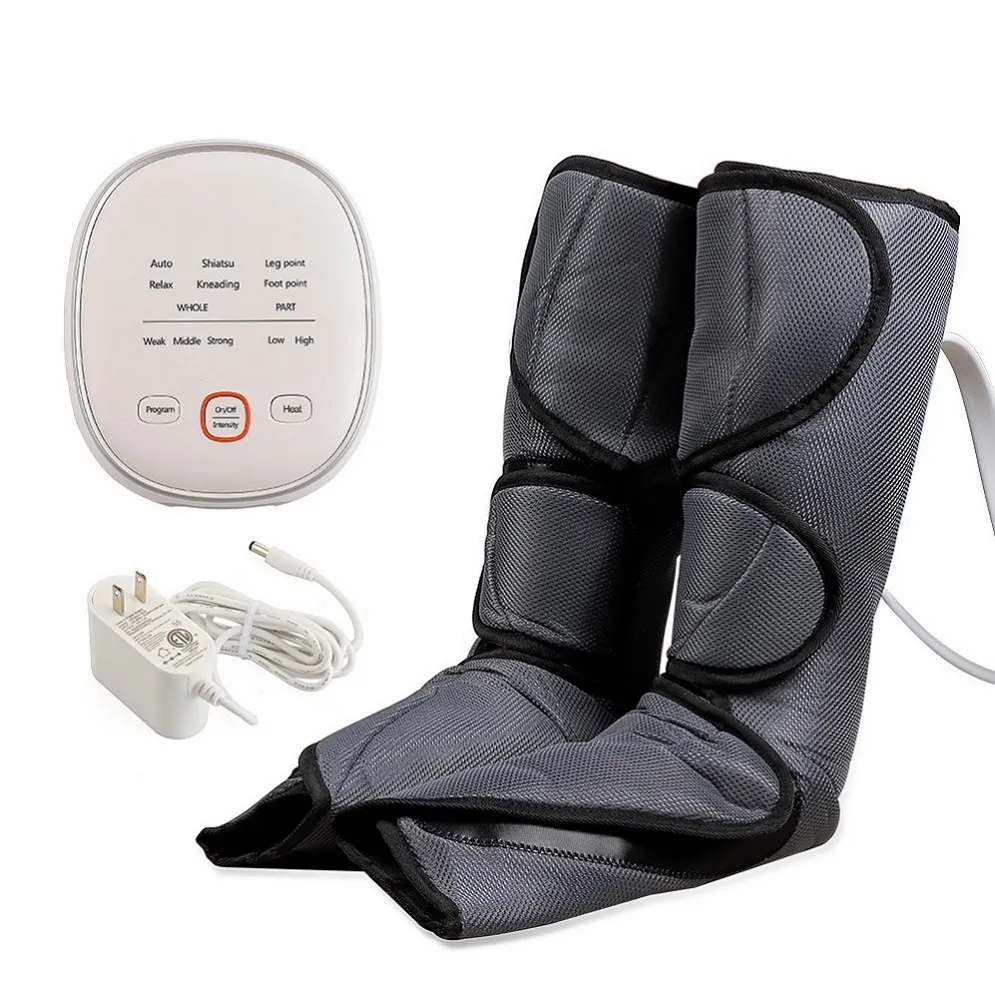 New Design Relax Body and Foot Leg Massager for Circulation and Relaxation Heating Air Pressure Compression Legs Massager