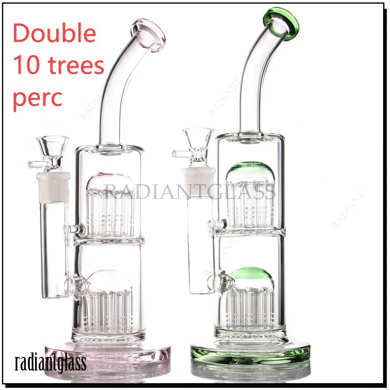 narghilè braccio albero perc bong vetro acqua bong inebriante dab rigs18.8mm giunto