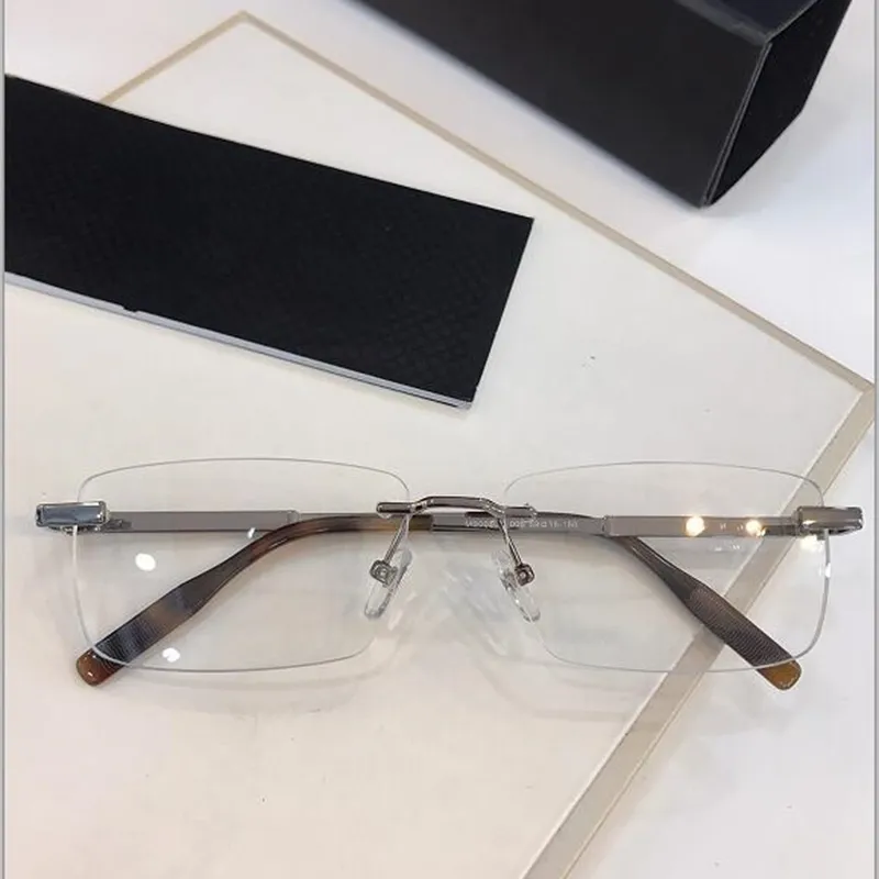 نظارات النظارات إطار النساء الرجال نظارات عدسة واضحة مع صندوق W220423