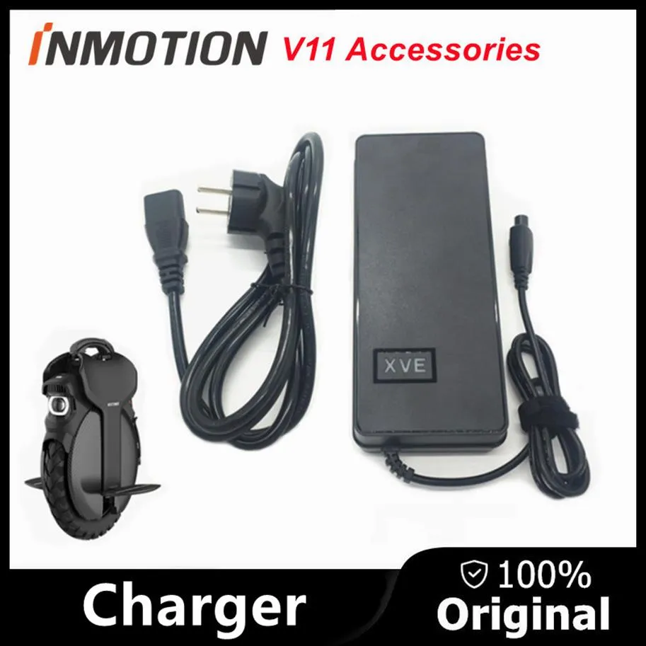 Original Self-balancing Monowheel scooter Charger for INMOTION V11 Unicycle 84V Li-on Battery Power Supply Adapter Accessories286U