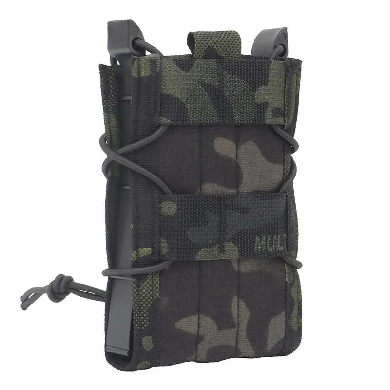 Outdoor Tactical Vest Bag CS Wargame Military Chest Airsoft Pouch Holster  Molle