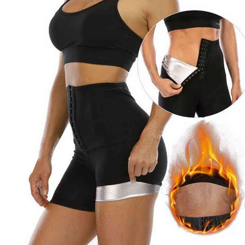 Sauna Effect Body Shaper Pants Hot Sweat Slimming Fitness Padded