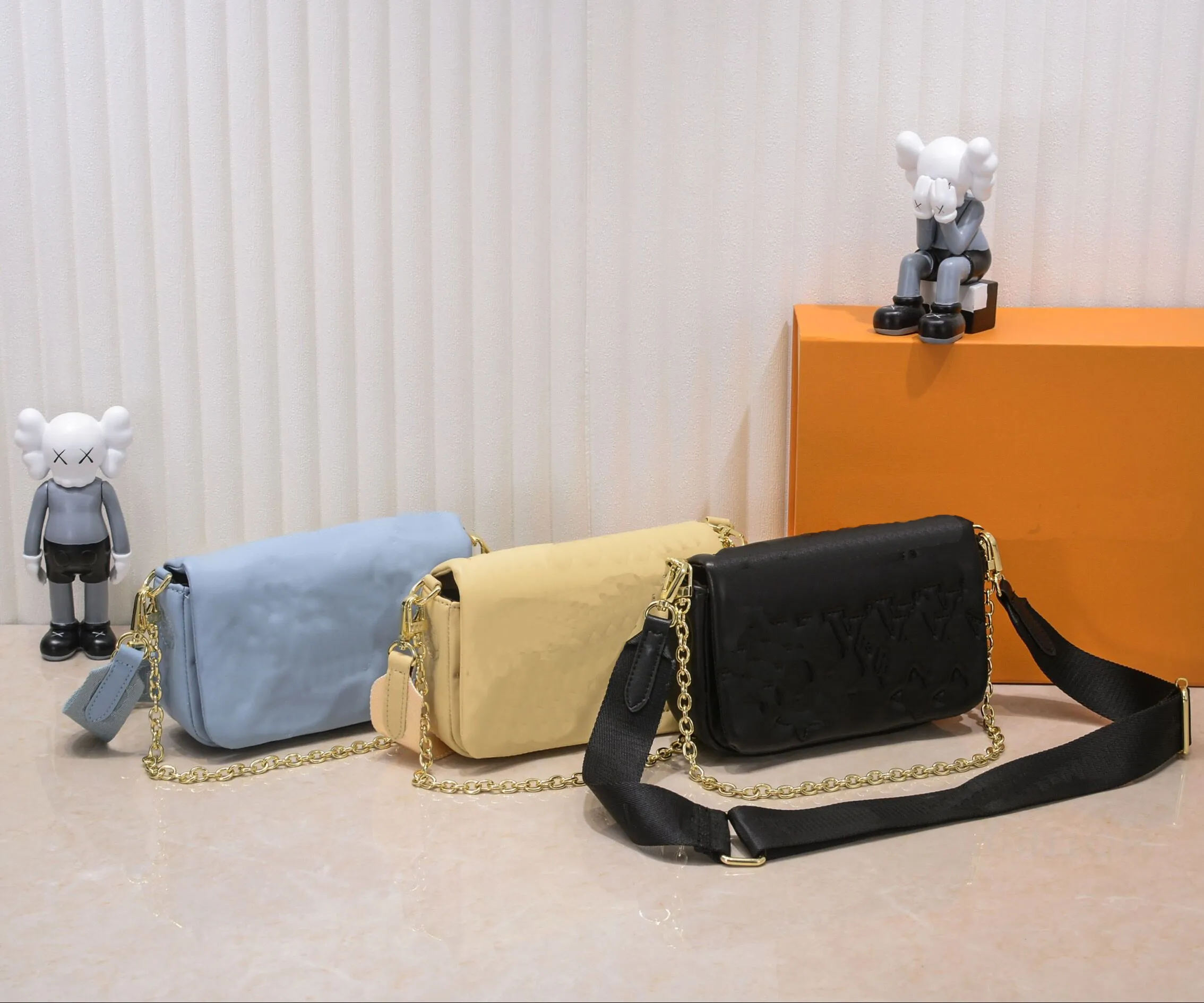 Sagni di design di luxury di alta qualità borse borse borsetta donna a doppio pane frizione borse borse borse da catena #7778888