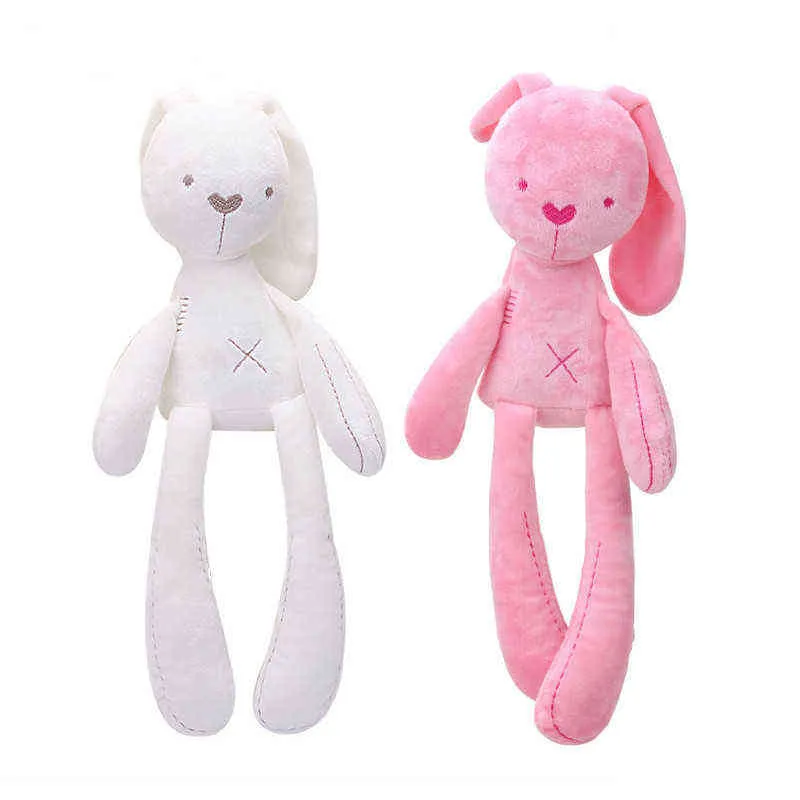 Cute Plush Sleep Pacifier Bunny Toys Baby Pacifier Bunny Resting Infant Soft Safety Blanket Sleep Friend Room Decoration J220729