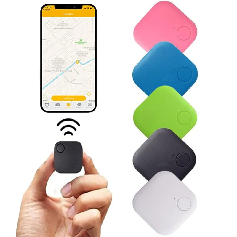 Mini traqueur Bluetooth sans fil, dispositif anti-perte