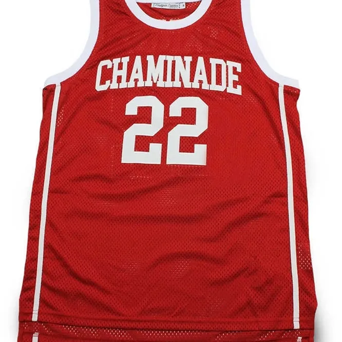 XFLSP 22 Jayson Tatum Chaminade الثانوية كرة السلة جيرسي مخصص أي اسم وحجم