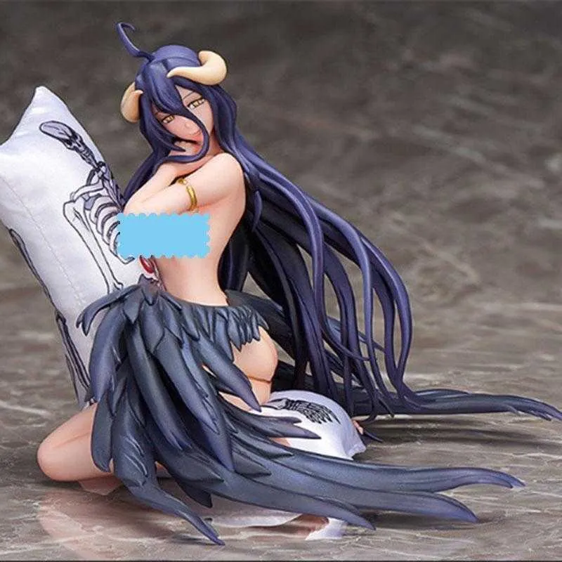 13cm Japnese Anime Overlords Over Lord Albedo Sexty Action Figure PVCCollection Model Toy for Decoration Gift