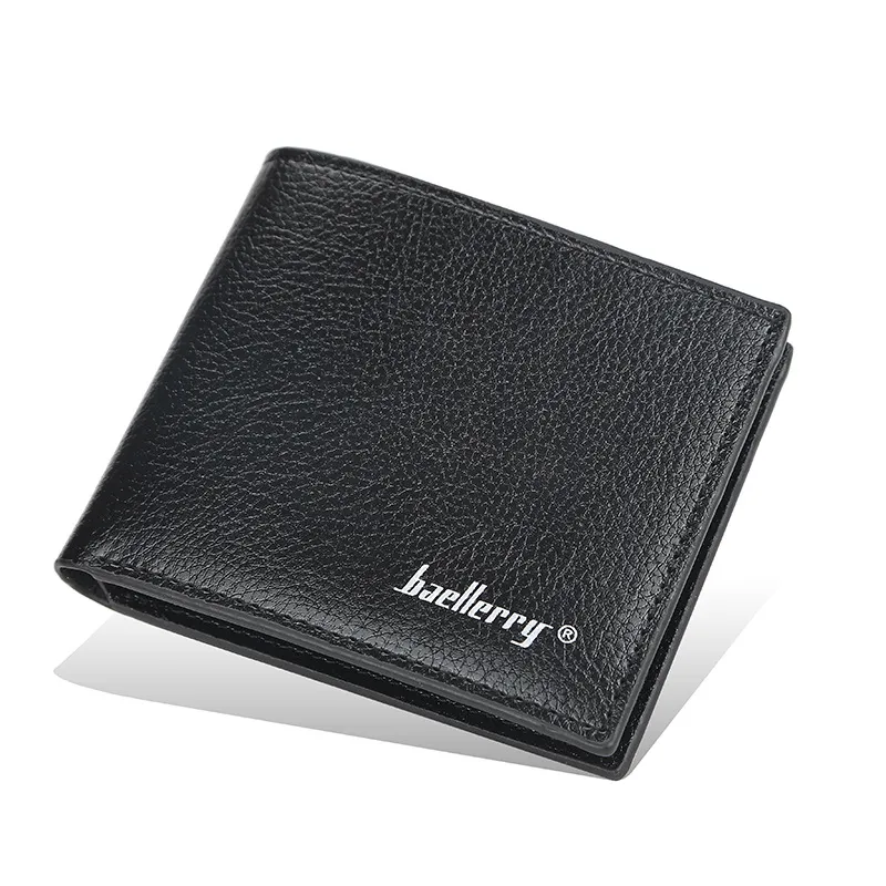 HBP Men's Short Wallet Litchi Grain Thin Section Card Package Fashion Multi-Card Wallet