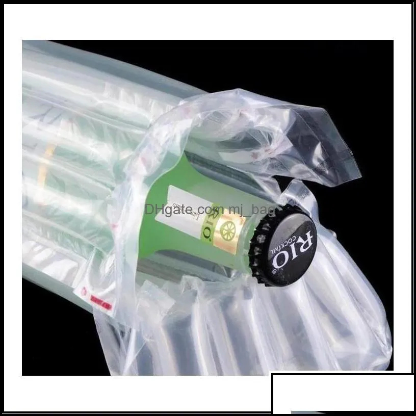Air Dunnage Bag Transport Packaging Packing & Office School Business Industrial 32X8Cm Filled Protective Wine Bottle Wrap Inflatable