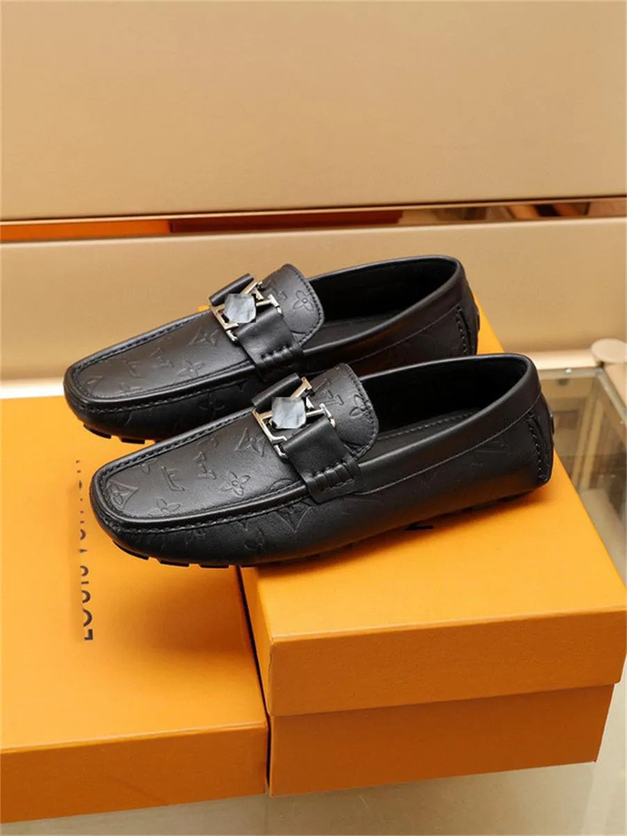 A1 British Men 's Slip on Split Leather 뾰족한 발가락 남성 고급 디자이너 드레스 신발 사업 웨딩 옥스포드 공식 신발 남성 크기 6.5-10