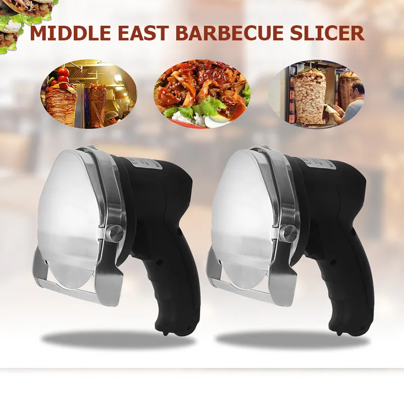 Meat Grinders Electric Kebab Knife Handheld BBQ Gyro Barbecue Cutting