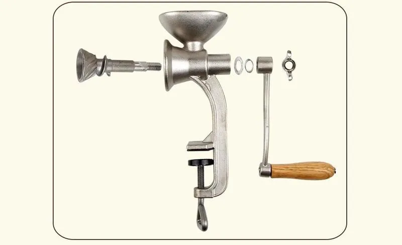 Manual Poppy Mill Grain Seeds Mill Hand Operated Nut Grinder and Spice Grinder_06