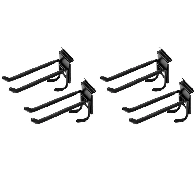 Ganci Rails Pack Slatwall Hanger Wall Mounted Vertical Bicycle Holder Storage Tool Rack Garden Garage OrganizationGanci