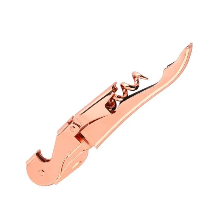 Plating Stainless Steel Hippocampus Red wine Corkscrew Openers MultiFunction Wine-Opener Bar Tools Accessories knife Beer Opener gifts SN6273