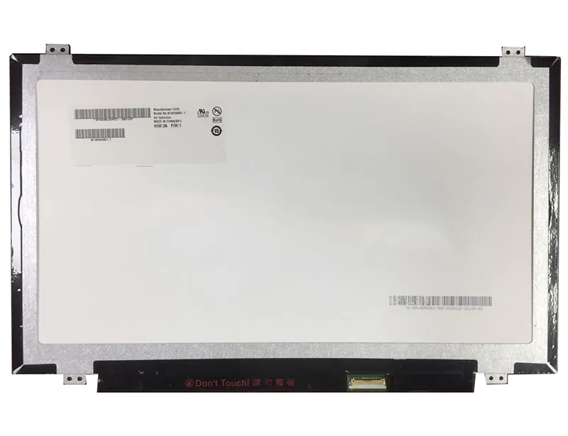 Écran LCD 14 Pouces QHD 2560x1440 Pour Ordinateur Portable - B140QAN01.1, 40 Broches, Neuf