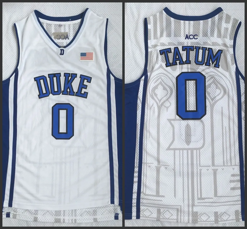 Jayson Tatum 2024 NCAA Blue Devils Basketball Jersey Mens Breathable Polyester Summer National USA Dream Team Stitched Embroidered From James jersey store 13.63 DHgate.Com