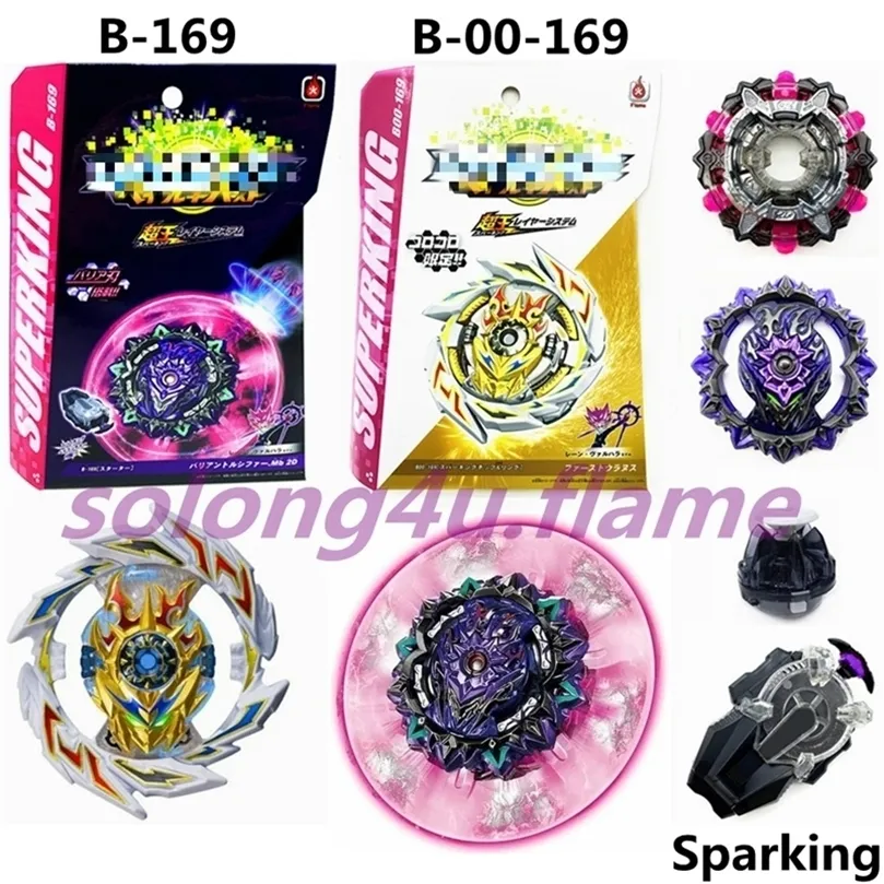 Solong4u B-169/B-00-169 Super King Variant Lucifer/FirstWuranus Spinning Top Toys for ChildrenLJ201216