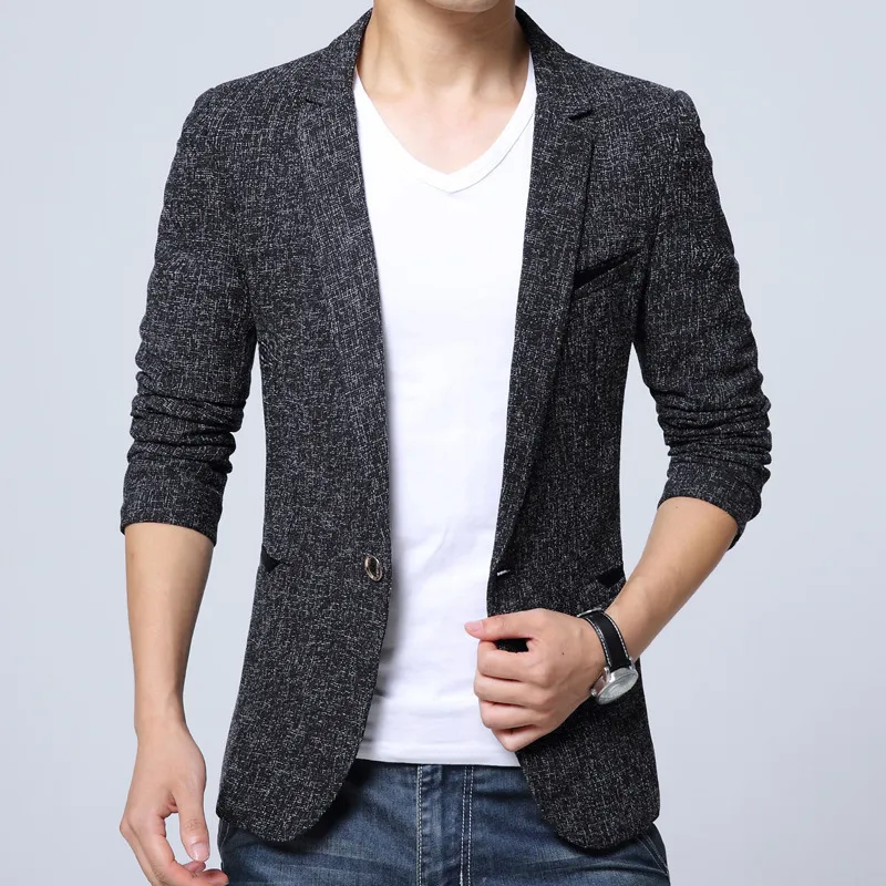 Mens smart hot sale casual suit jackets