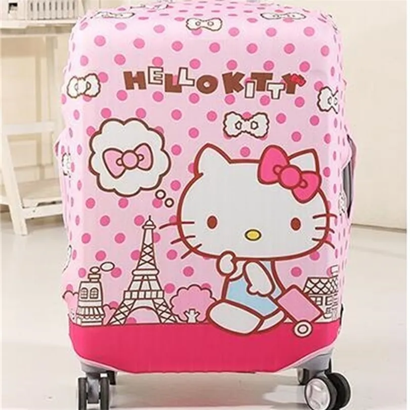 1 Pcs Melody Twin Stars Stitch Bagages Housse anti-poussière Voyage Bagages Cravate Bandage Ne pas inclure le sac T200506