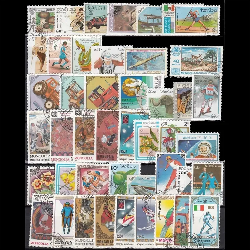 500 PCS World Wide wide and Unced Posigaing Stamps for Collection post Stamps Sells Stampel 220610