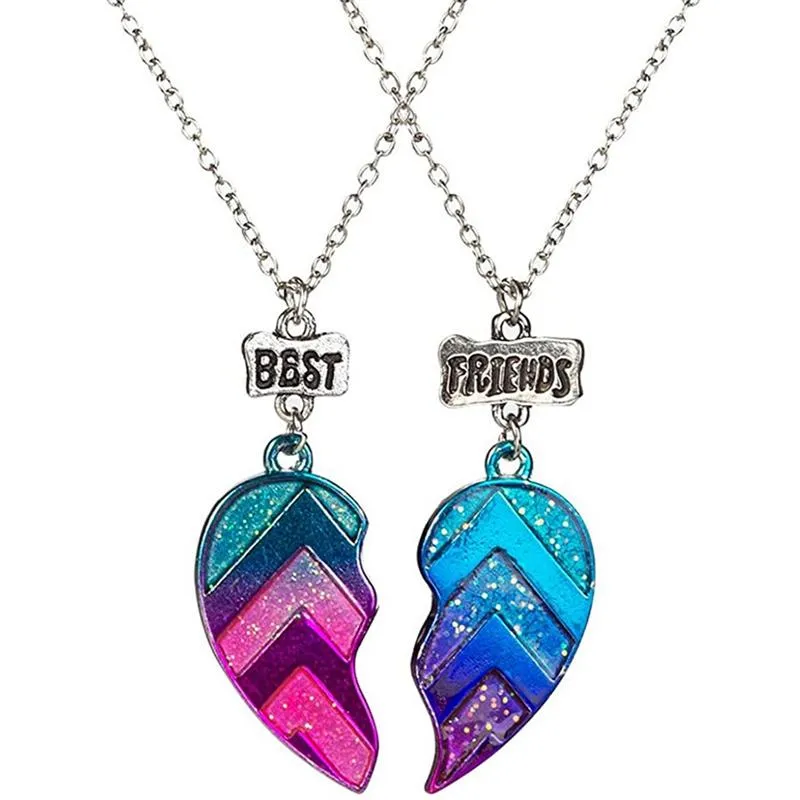 Heart Letter Chain Pendants For Guys Set Unisex Fashion Jewelry For Couples From Rivelchang 11.37 DHgate.Com