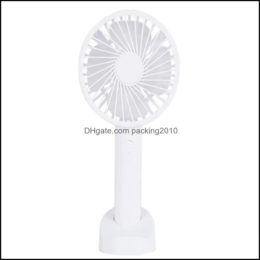 Other Garden Supplies Wholesale new USB charging mobile phone holder small fan handheld, portable mini desktop electric fan customized