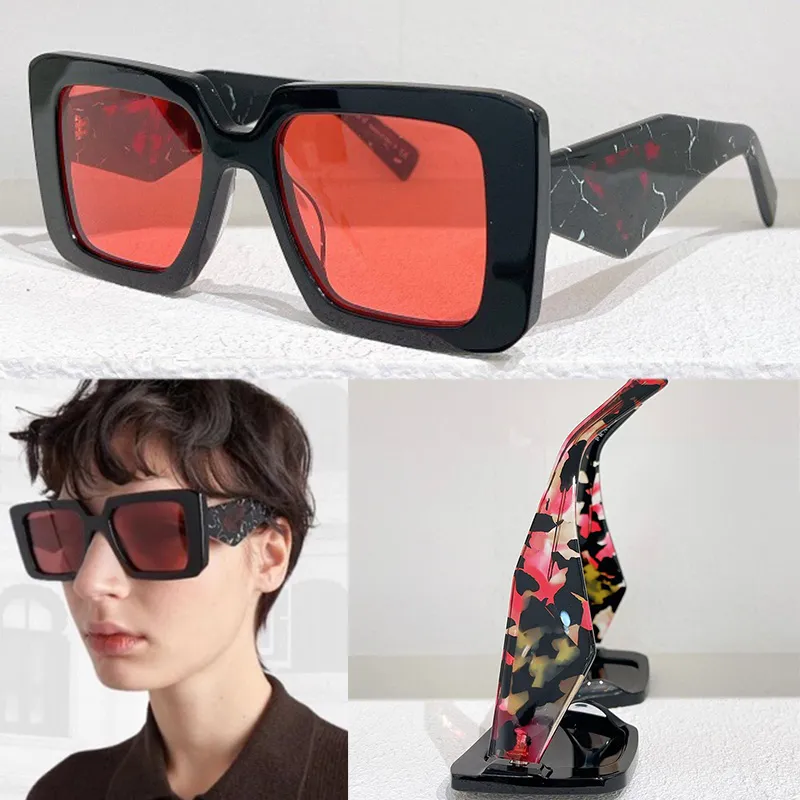 Popular Brand Symbole Designer Sunglasses Mens Womens Square Frame SPR 23Y Unique Temples Highlight Fashion Sense With Original Box
