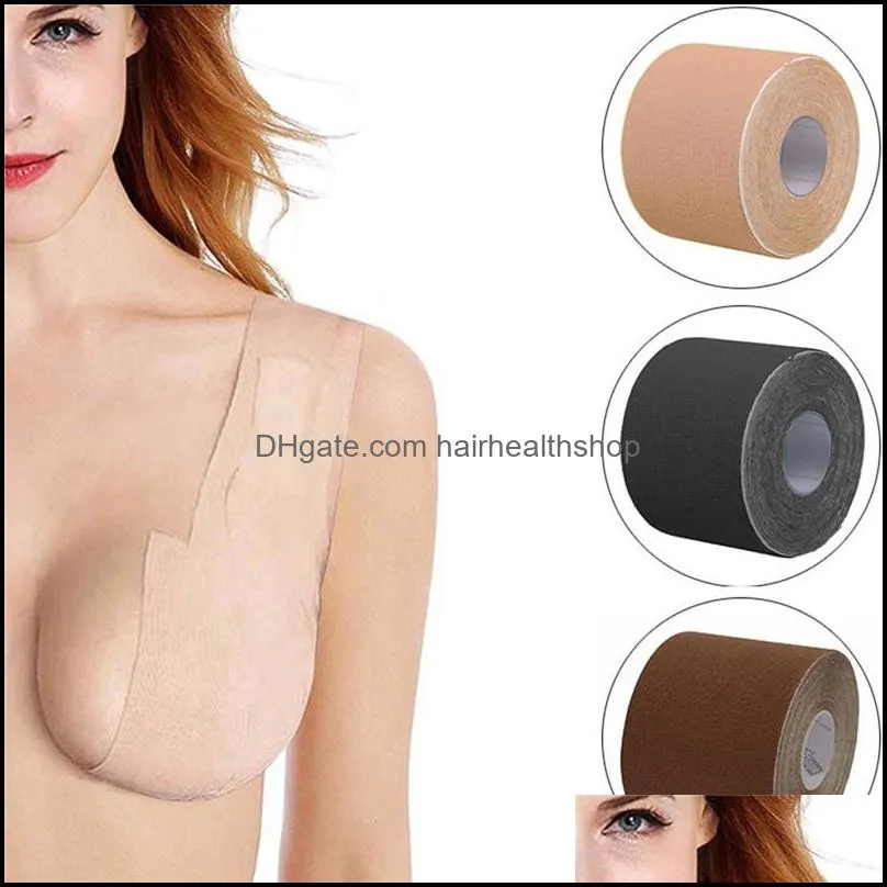 Bust Shaper Breast Care Treatment Health Beauty Female Tape Nipple Can Be Cut Invisible Bra Stretch Clot Dh2Zv