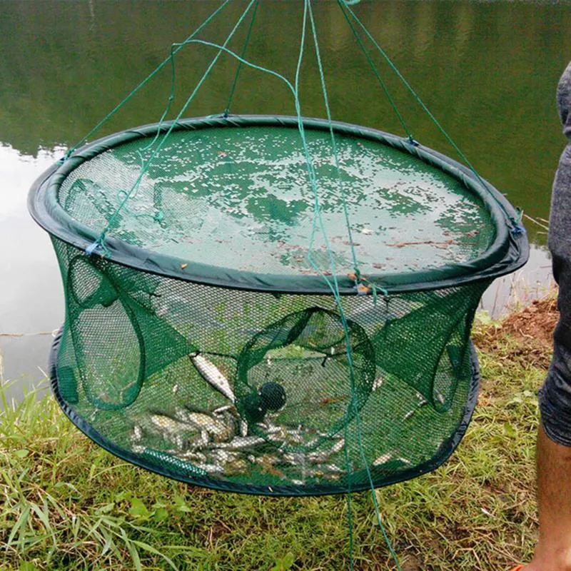 Fishing Net Cage Automatic Open Closing Fish Crab Network Steel
