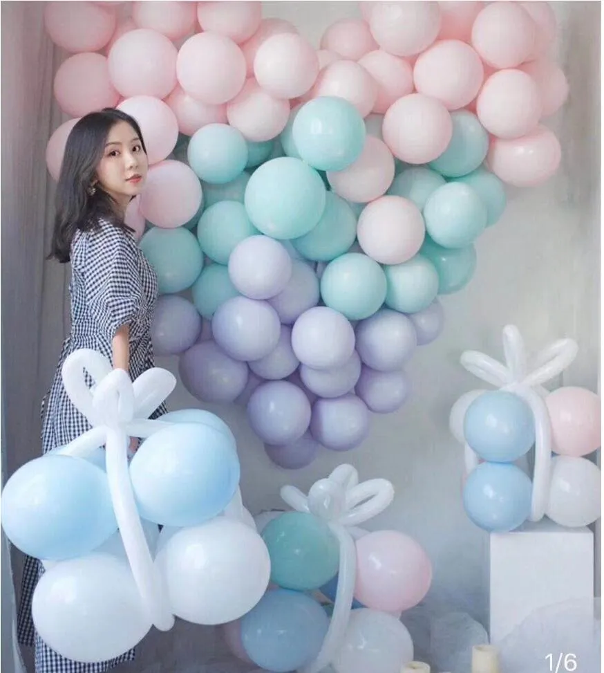 10 -calowy 2,2 Kemakaron lateksowy balon przyjęcie urodzinowe dekoracja