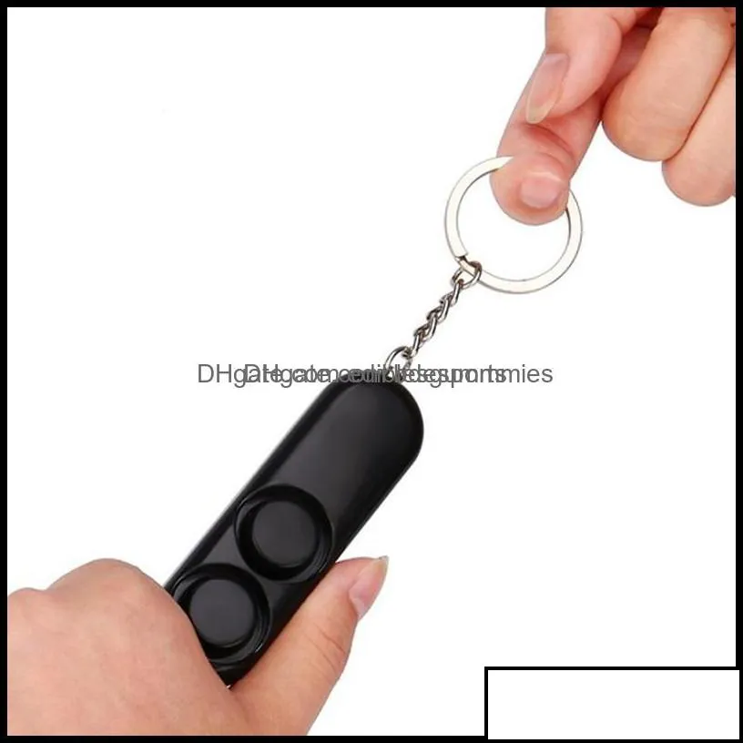 Other Home Garden Mini Portable Self Defence Personal Alarm Keychain Safe Panic Anti Rape Attack Drop Delivery 2021 Lwpou Z8R0K