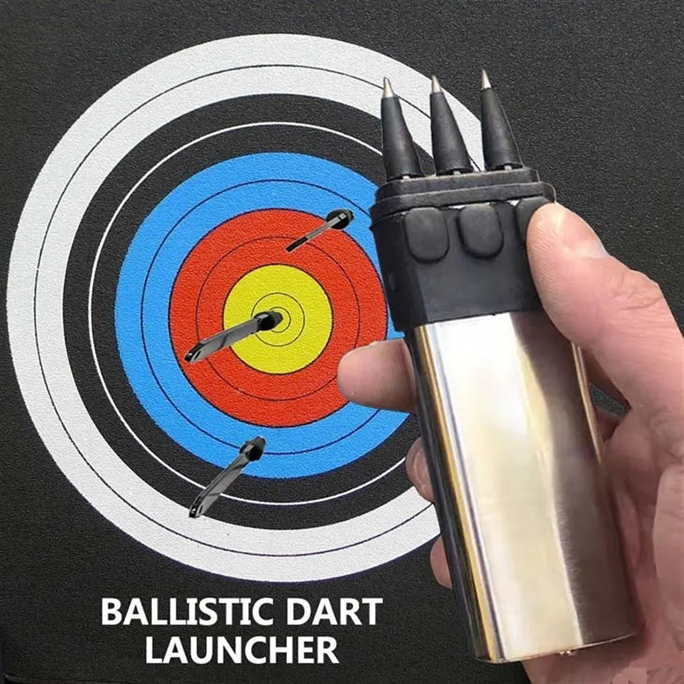 Dart Bow Arrow Shooting Ballistic Darts Launcher Knife Outdoor Survival
