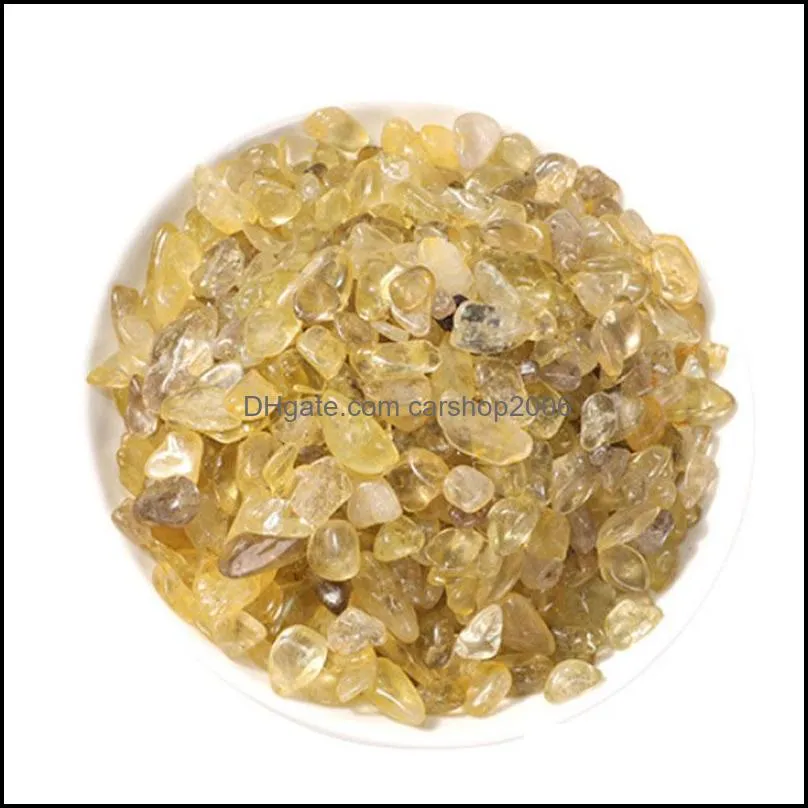 natural yellow crystal gemstones for home office hotel garden decor stone handmade jewelry making diy accessories