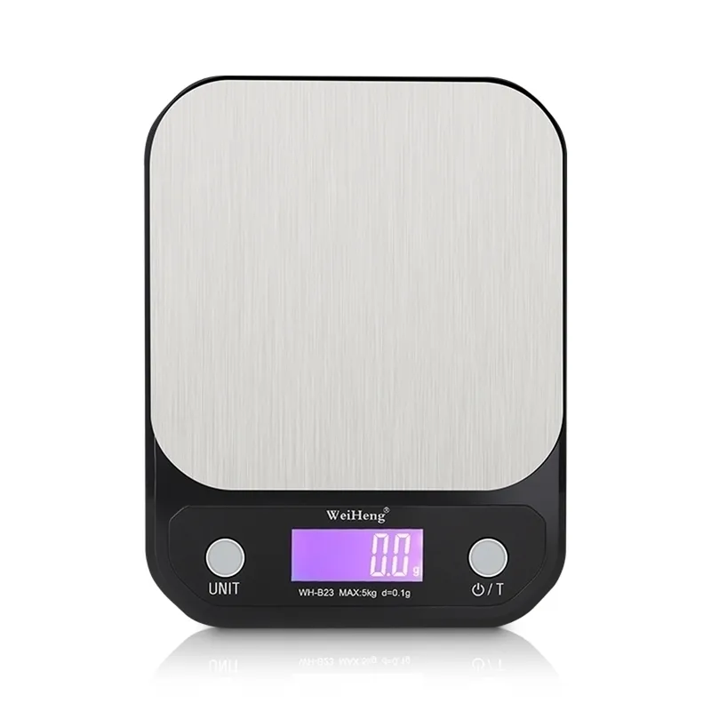 1pcs 10kg1g 3kg0.1g 5kg0.1g Portable Digital Scale LED Electronic Scales Postal Food Balance Measuring Weight Kitchen 201211
